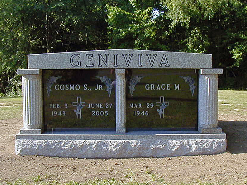Two Crypt Mausoleum Commissioned By Geniviva Family Two Crypt Mausoleum Commissioned By Geniviva Family