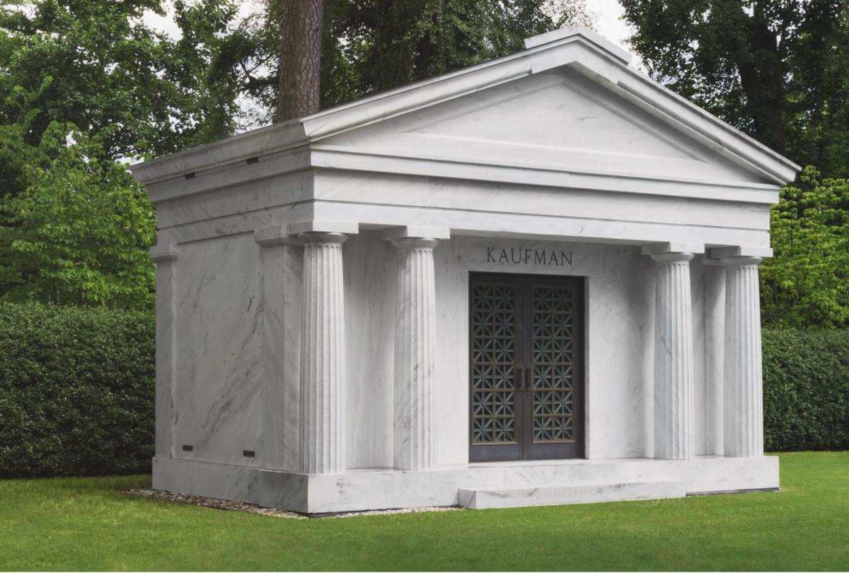 Rome Monument builds and installs handcrafted mausoleums made with high grade Rock of Ages stone, which comes in a range of colors and textures, from grey and black granite to white marble