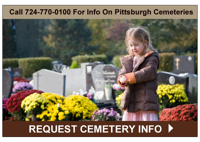 Picture of a Pittsburgh Cemetery - Click to Request Pittsburgh Cemetery Information from Rome Monument