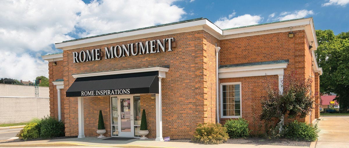 To Order A Granite Cemetery Monument, Private Style Mausoleum, Bronze Grave Marker Or Family Memorial At A Rome Monument US Showroom, Call 724-770-0100 or Complete The Form Below To Make An Appointment.