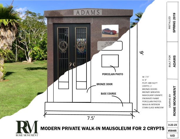 Rome Monument Is One Of The Top Private Mausoleum Designers And Builders In The US - March 28 2023