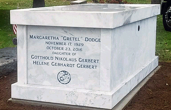 Single crypt mausoleums are a common type of above ground burial vault - February 6 2023 - Rome Monument