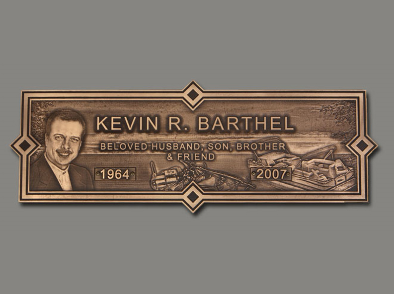 Plaques and Nameplates for Cremation Memorials, Niches