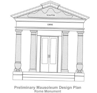 preliminary-design-concept-for-private-pappan-family-estate-mausoleum-design-rendering-created-by-vince-dioguardi-of-rome-monument-march-3-2023