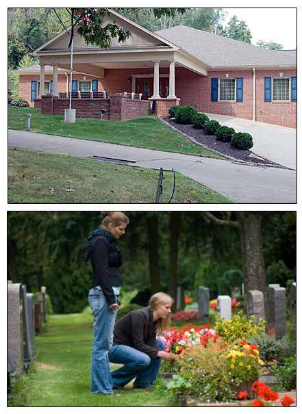 Rome Monument Showroom at Melrose Cemetery/Warchol Funeral Home in Bridgeville, PA