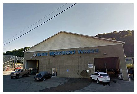 Pictured here is the Rome Monument Artisan Center and the High Quality Mausoleum Manufacturing Facility in Monaca, PA