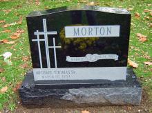 Black granite memorial stones 2025