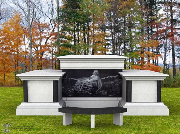 Order A Two Crypt Mausoleum From Rome Monument