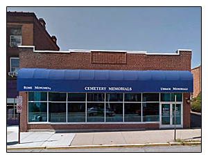 Rome Monument and Urbach Memorials Showroom at 5505 Centre Avenue in Pittsburgh, PA