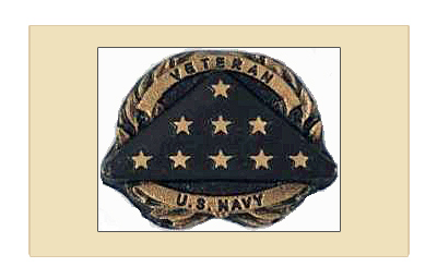 Example of a Small Veterans Medallion for a Headstone Provided by The Department of Veterans Affairs